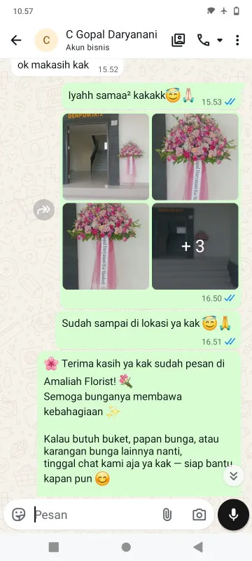 Pengiriman Karangan Bunga Kapuk Muara