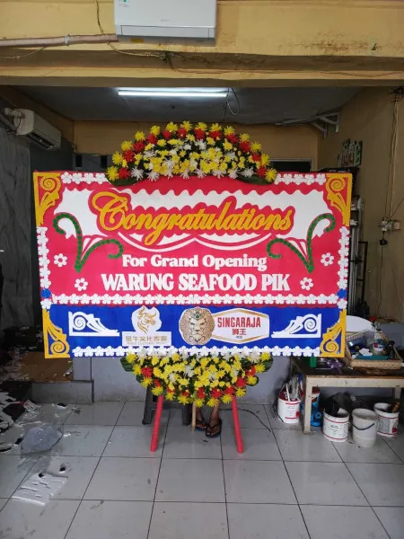 Papan Bunga Ucapan Selamat Kapuk Muara