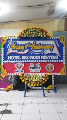 Papan Bunga di Kapuk Muara